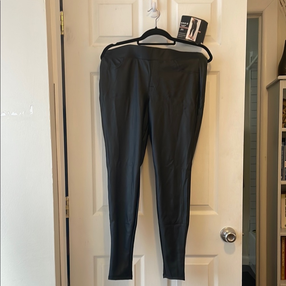 Torrid Black Faux Leather Leggings